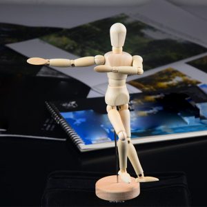 Wooden man decoration