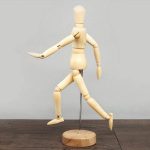 Wooden man decoration